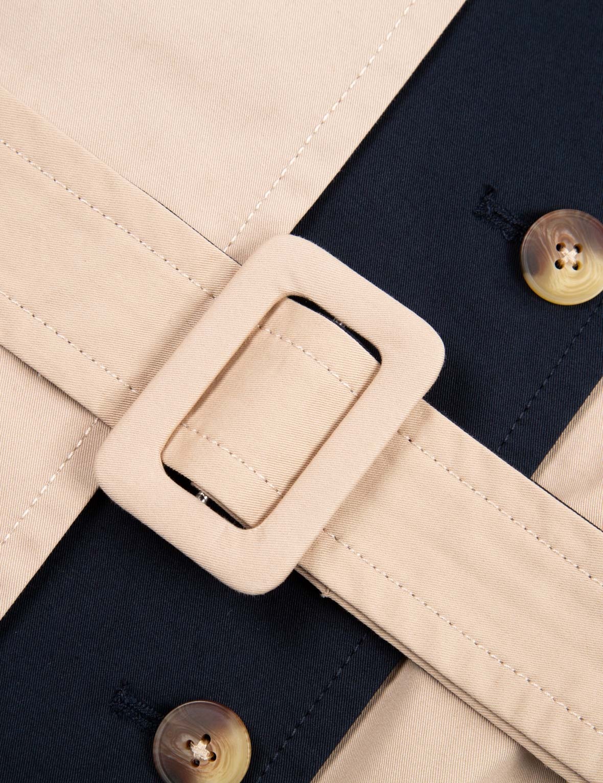 LOGO EMBROIDERED TRENCH COAT - 11