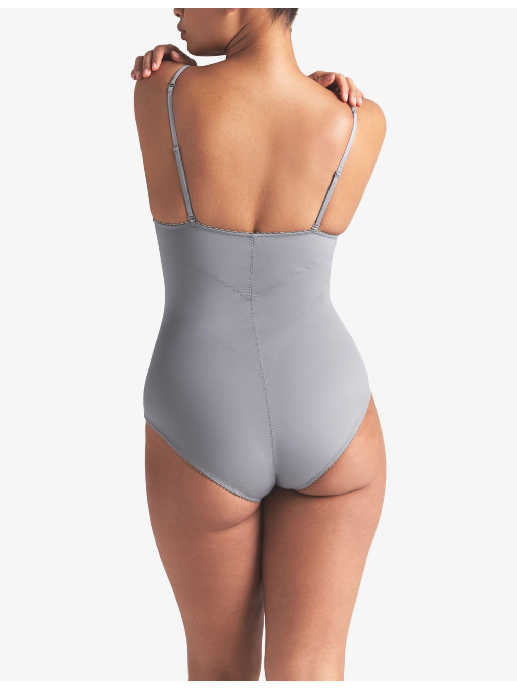 Vintage Shapewear Unlined Demi Jersey Bodysuit - 4