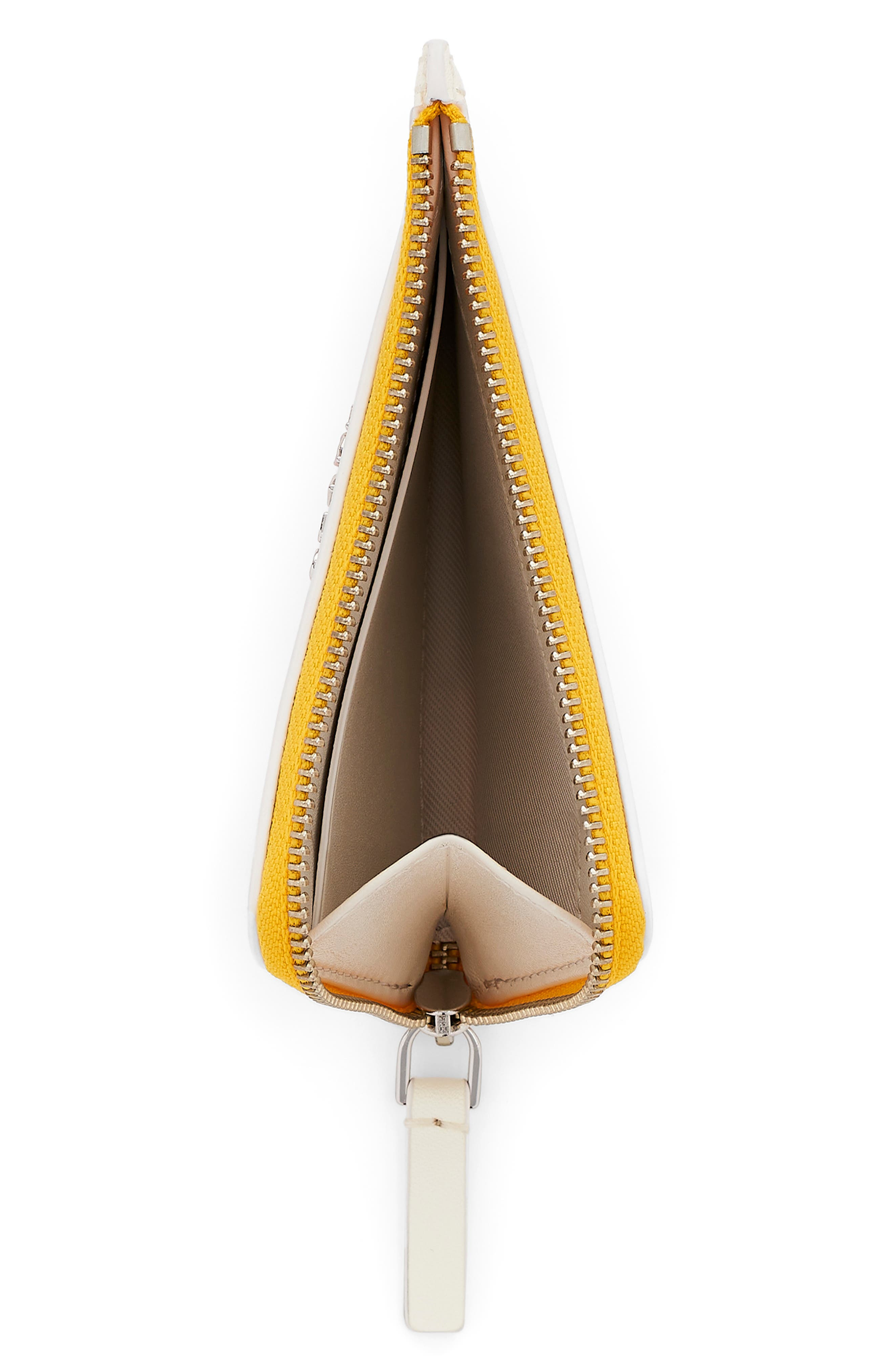 Marc Jacobs The Leather Coin Purse Bag Charm in White Multi at Nordstrom - 3