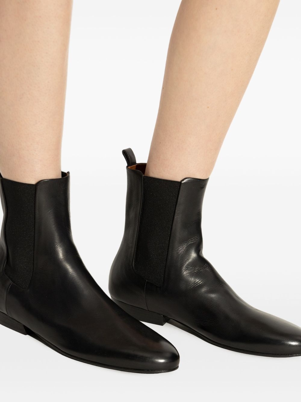 leather Chelsea boots - 5