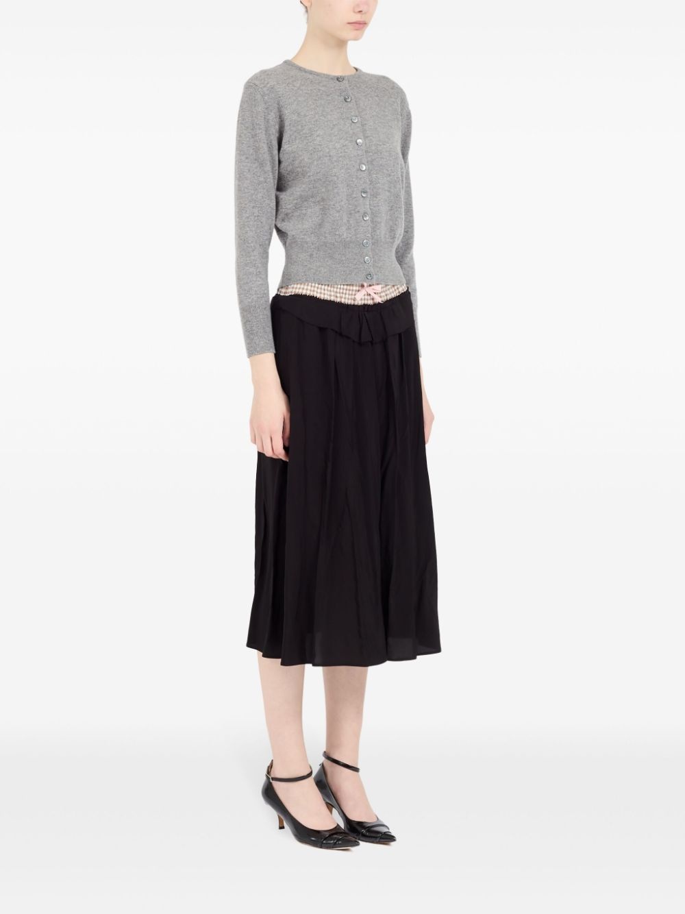 V-neck virgin-wool vest - 3