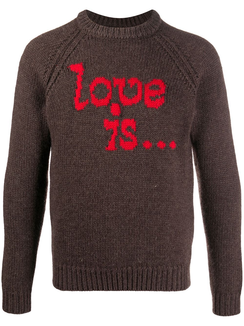 Love Is wool jumper - 1