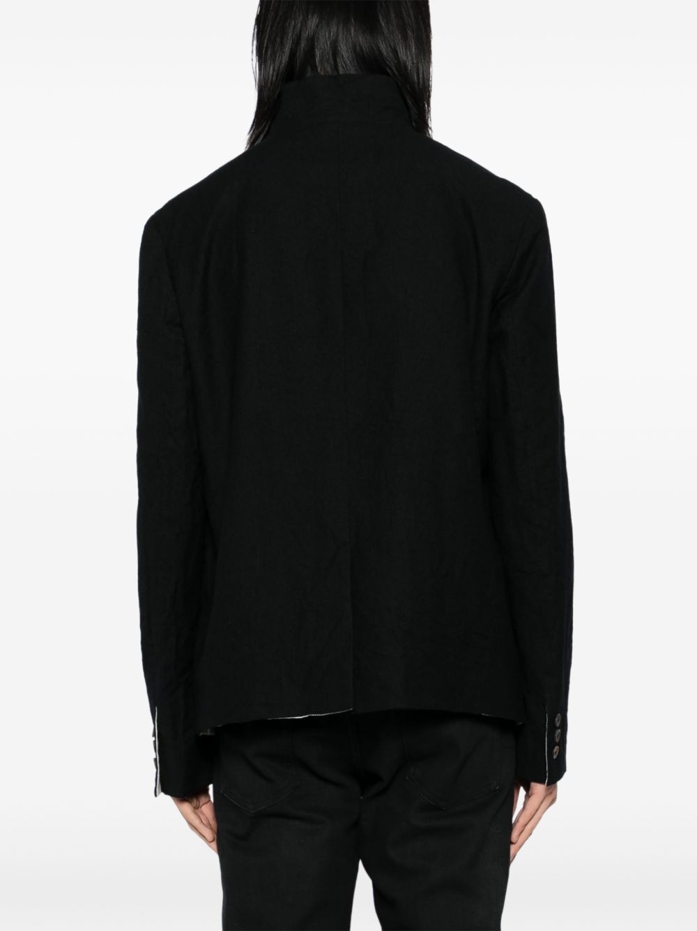 camp-collar shirt jacket - 4