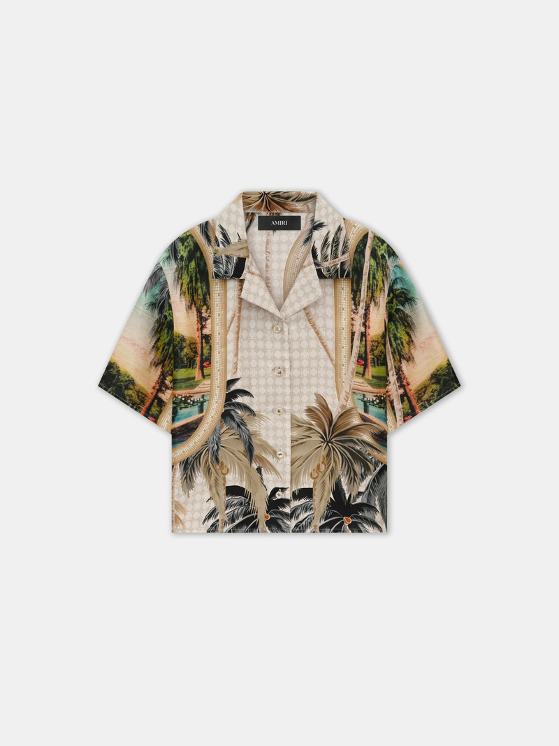 WOMEN'S PARADISE PRINT SHIRT - 1