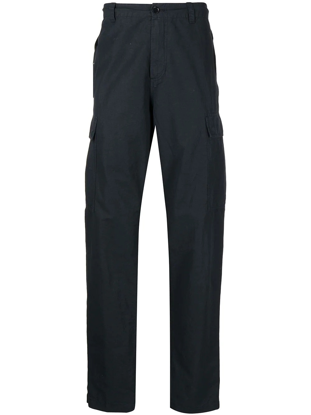 mid-rise cargo trousers - 1