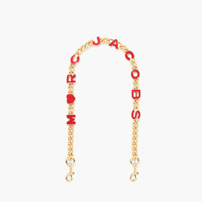 THE HEART CHARM CHAIN SHOULDER STRAP 1