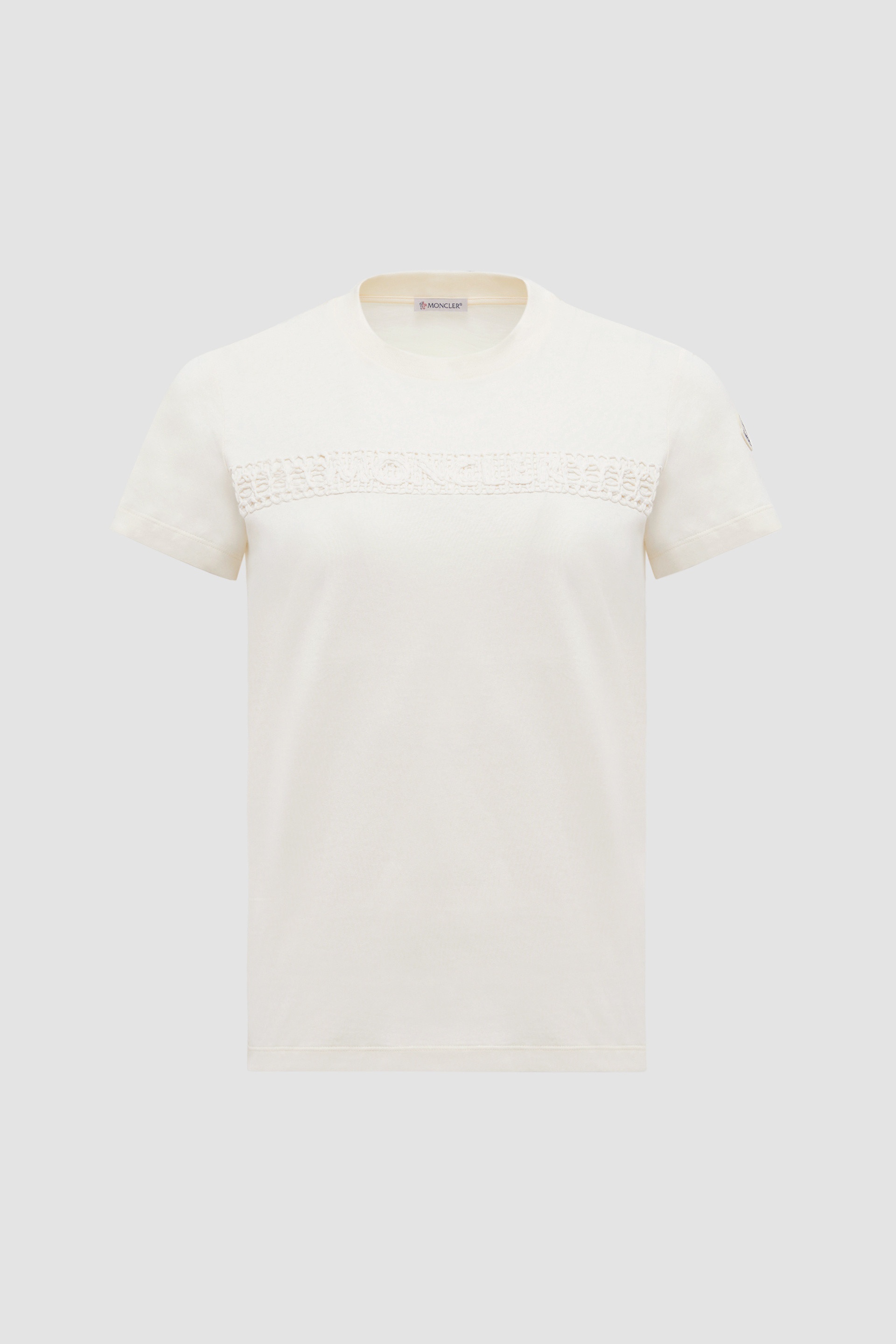 Embroidered Logo Cotton T-Shirt - 1