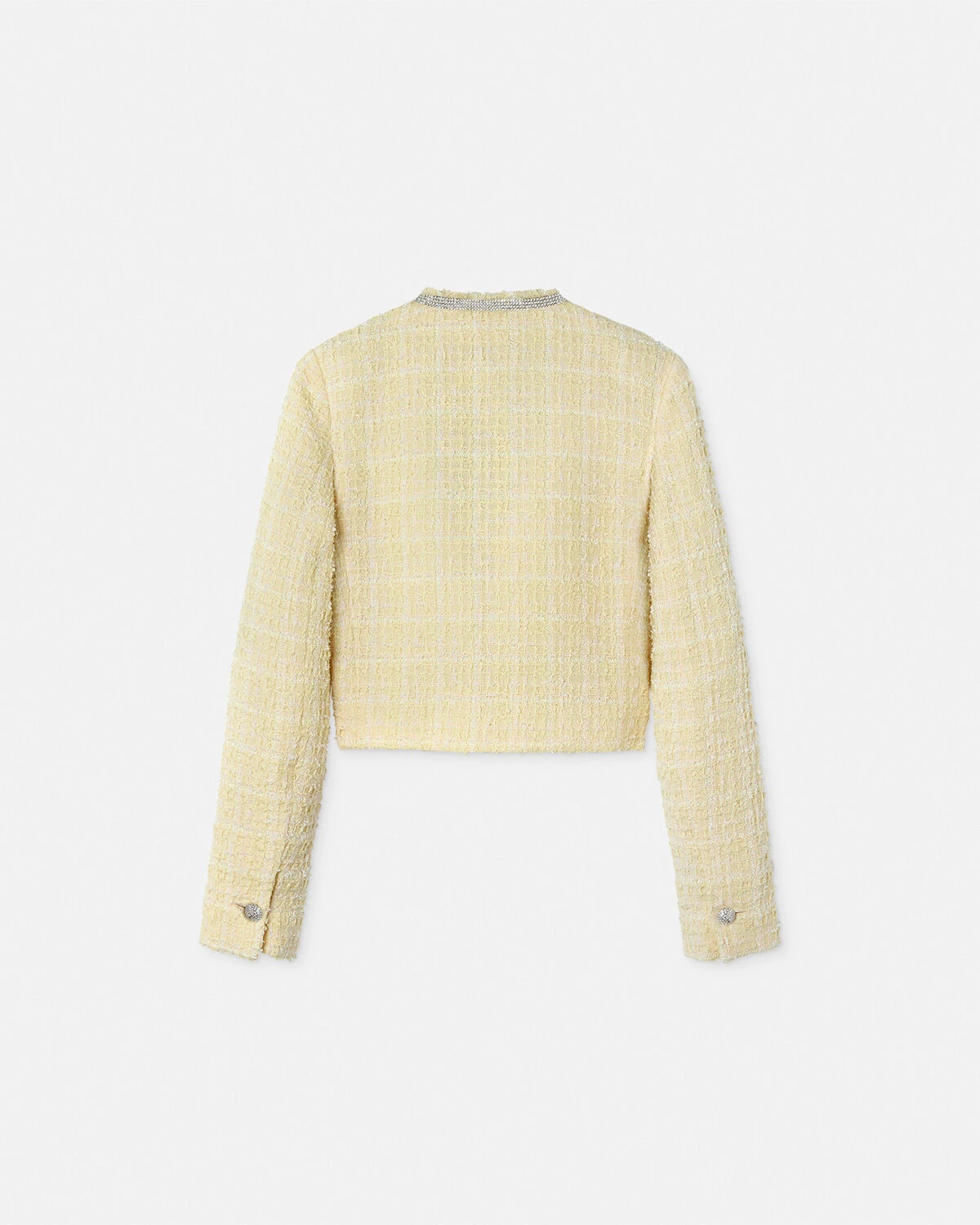 Crystal Tweed Cardigan Jacket - 3