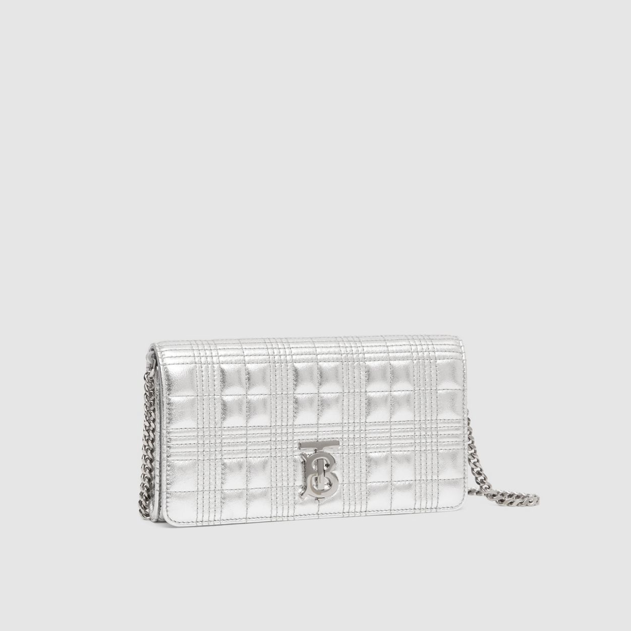 Quilted Leather Lola Wallet with Detachable Strap 5