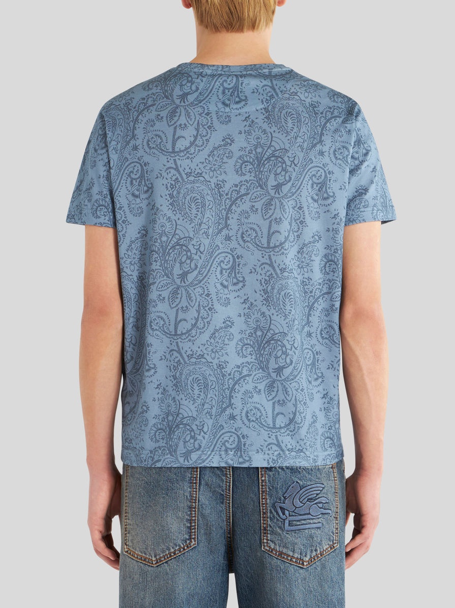PAISLEY PATTERN T-SHIRT - 4