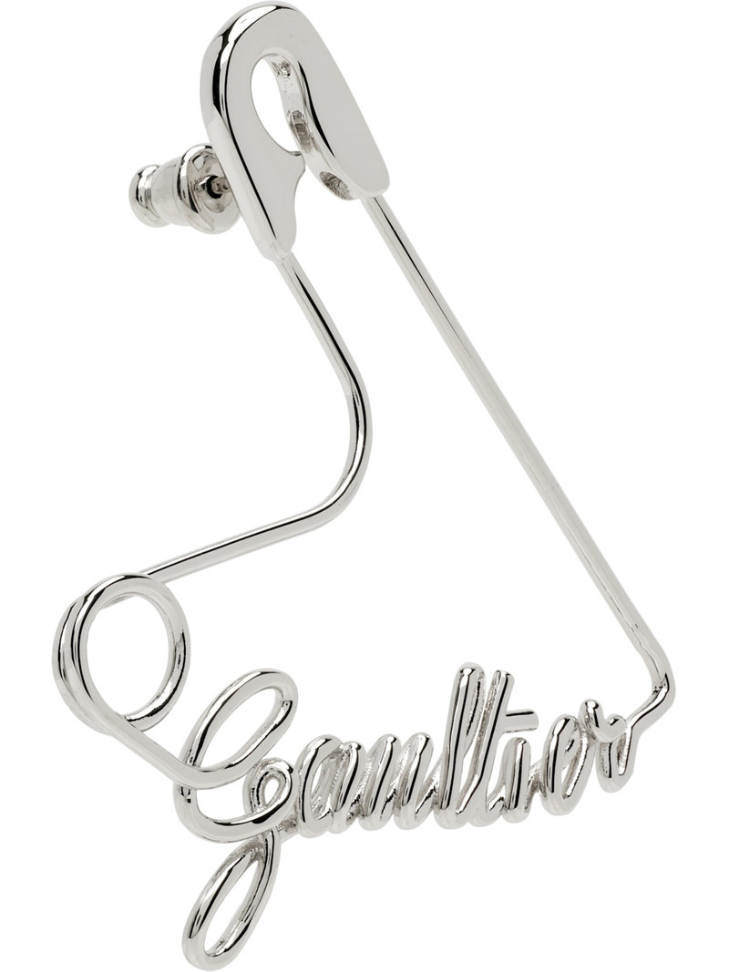 Jean Paul Gaultier 'The Heart Safety Pin' Single Earring outlook
