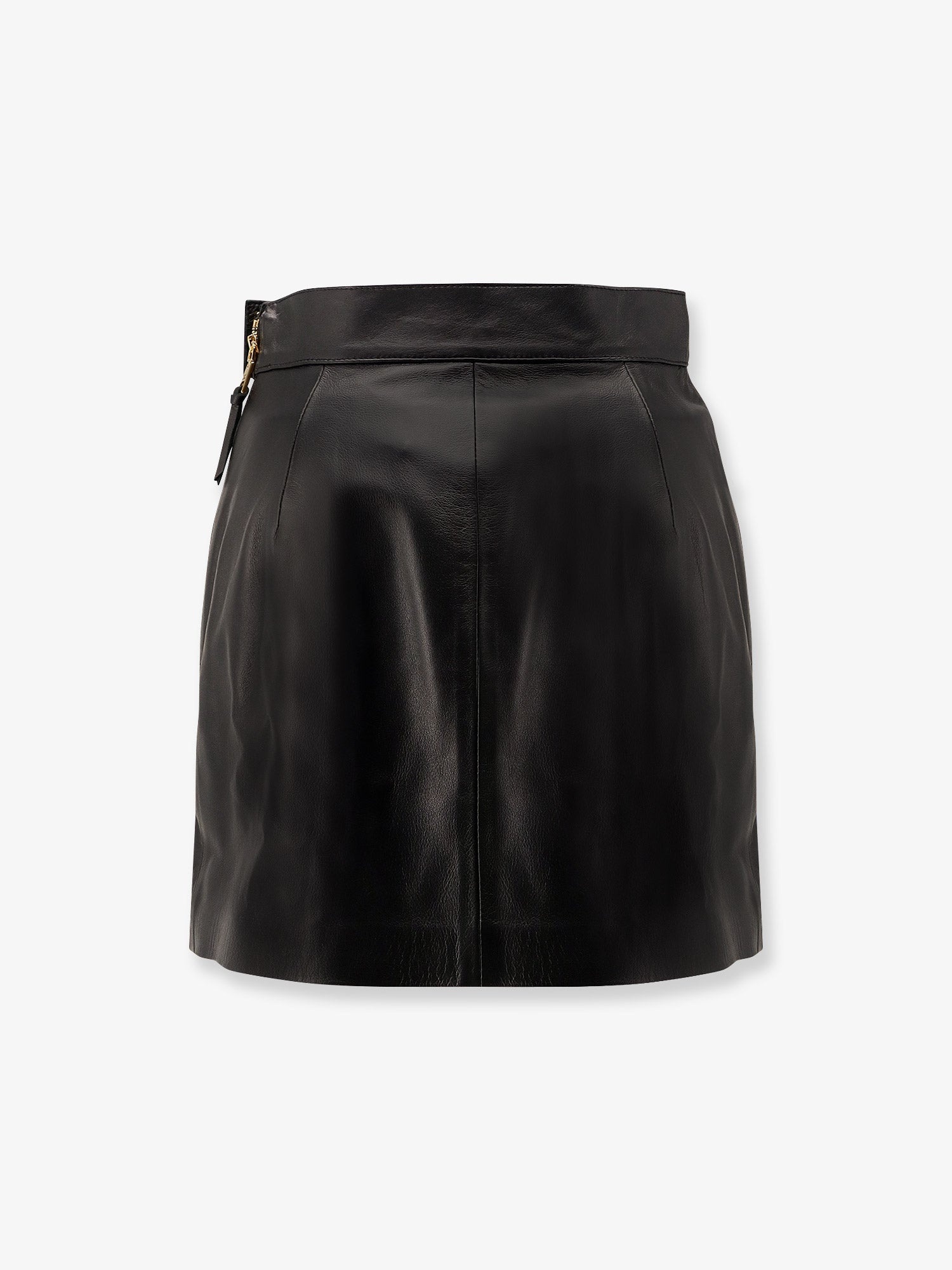 ELISABETTA FRANCHI - Elisabetta Franchi Leather Miniskirt - 2