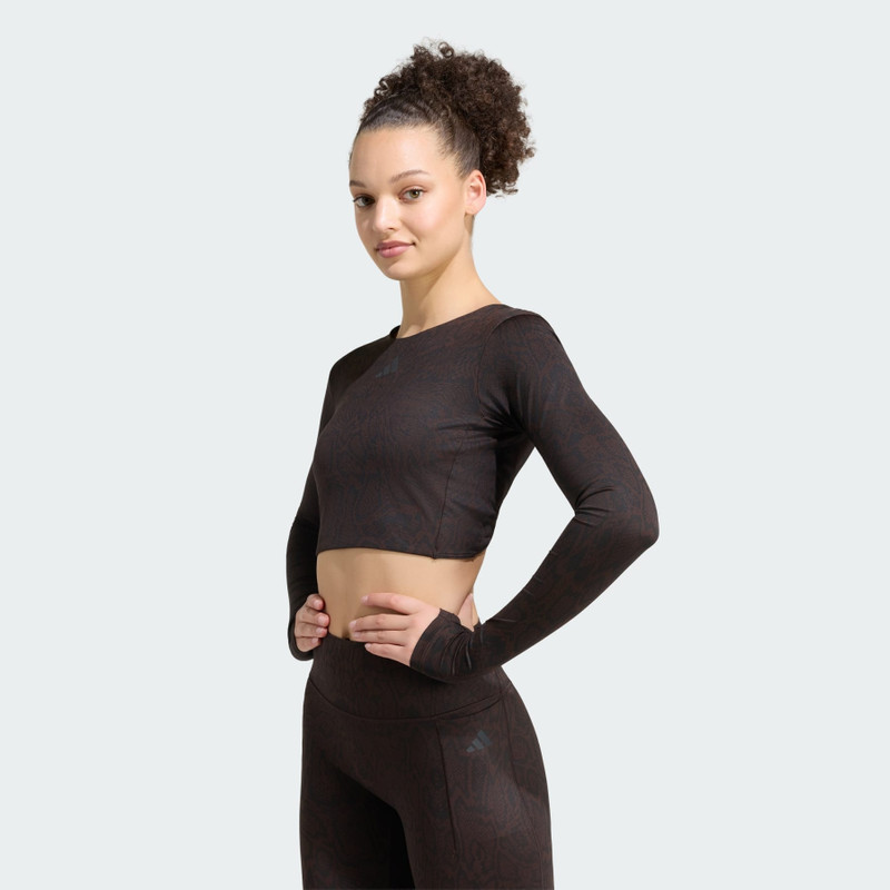 PrimeLift Workout Snake Twist Reversible Long Sleeve T-Shirt 4