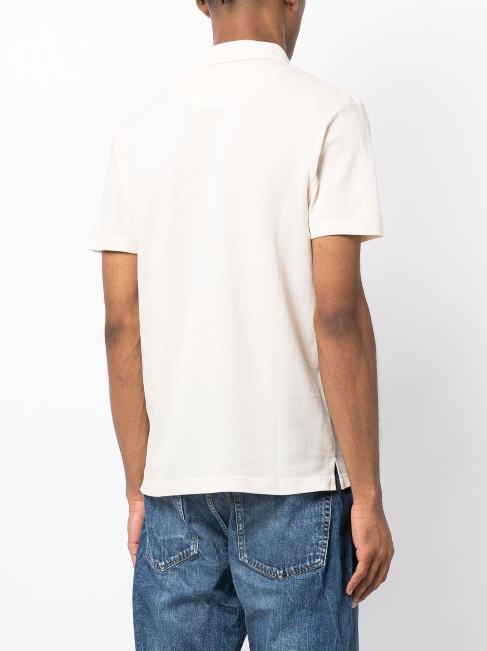 short-sleeves cotton polo shirt - 4