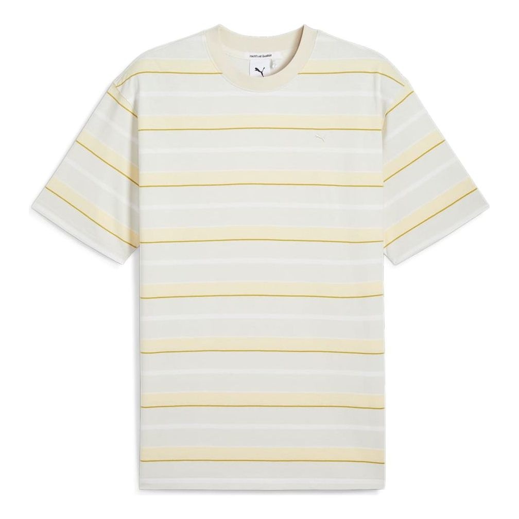 PUMA MMQ Striped T-shirt 'Alpine Snow' 626552-87 - 1