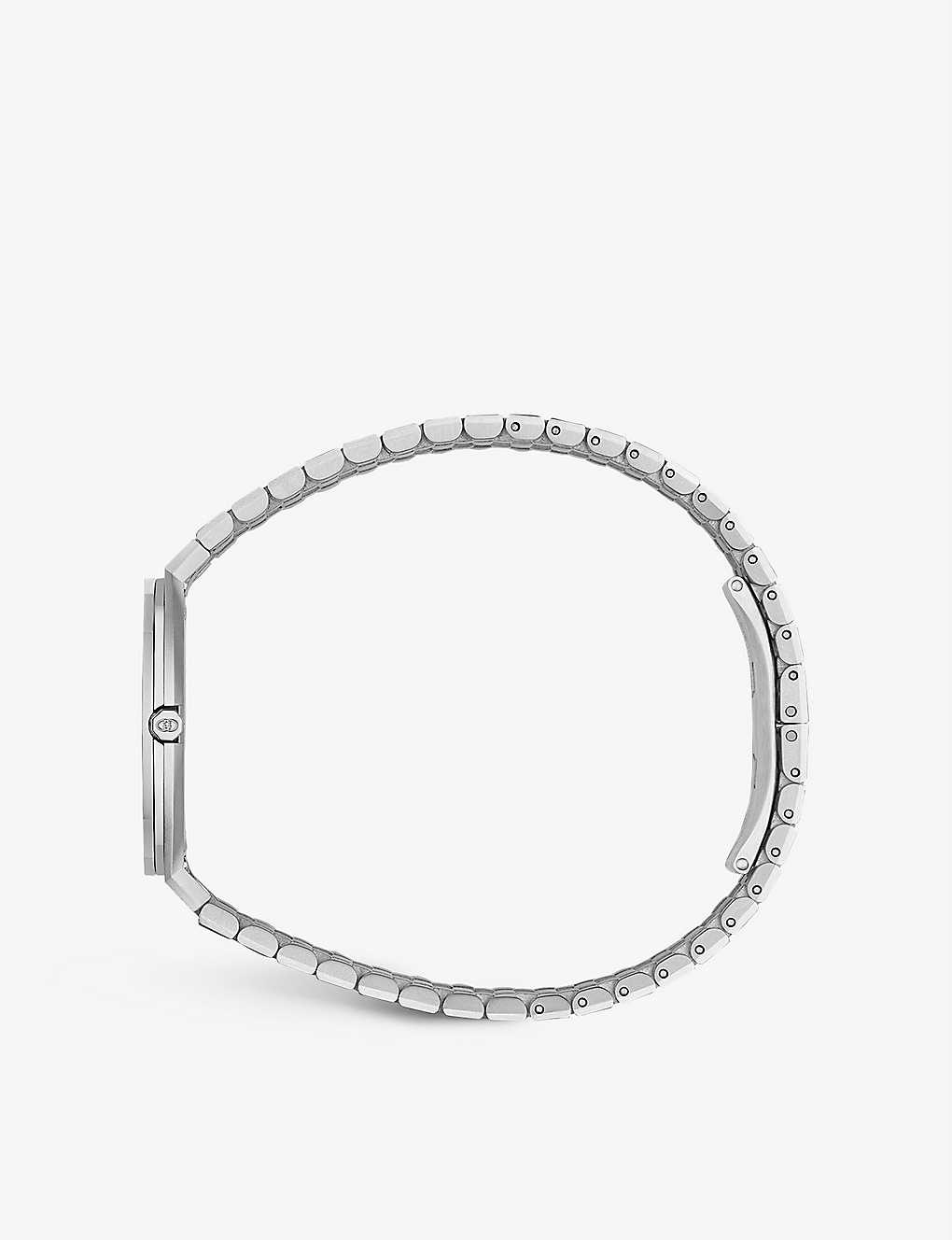 YA163501 GUCCI 25H stainless steel quartz watch - 3