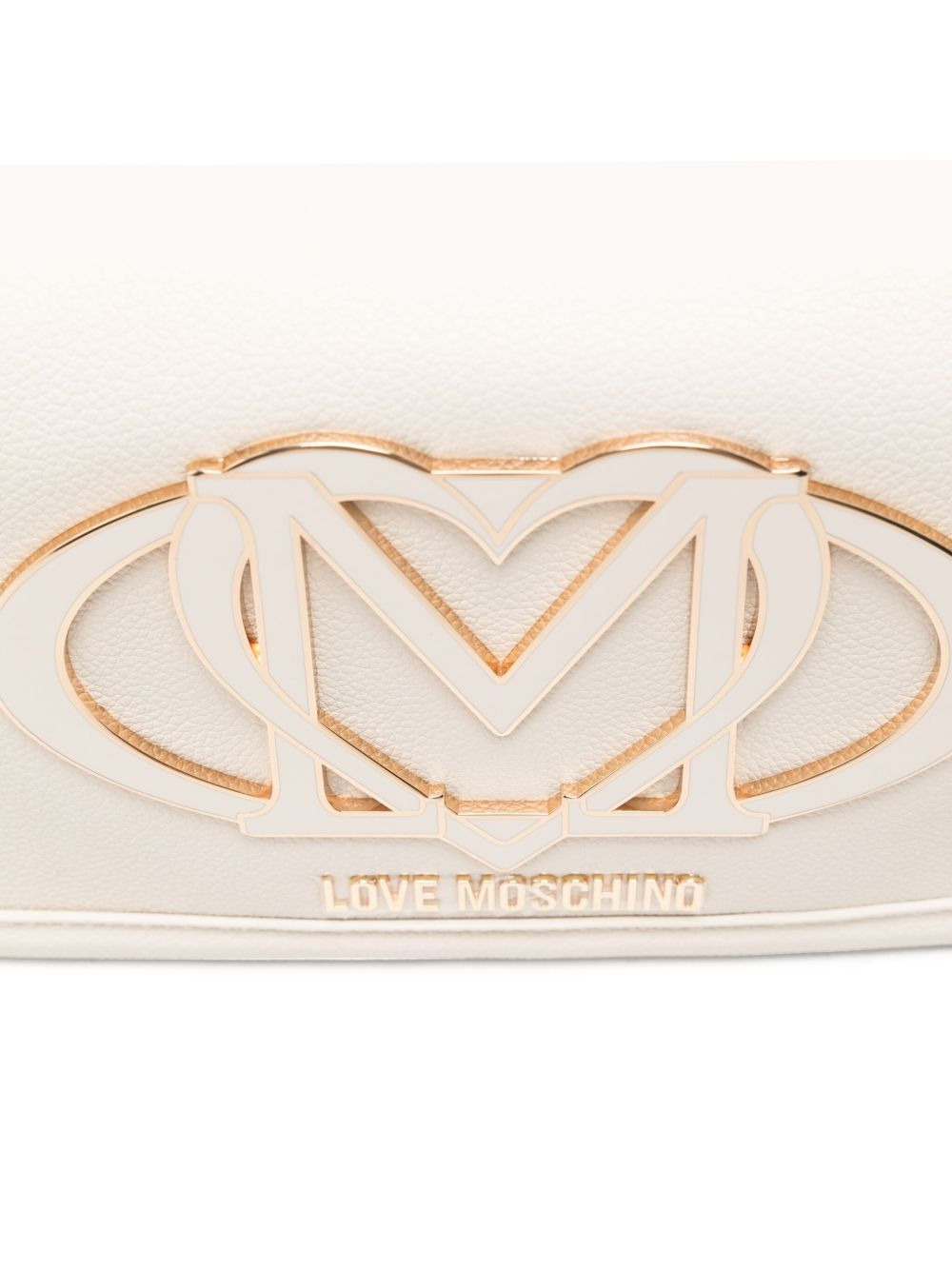 logo-plaque chain-strap crossbody bag - 4