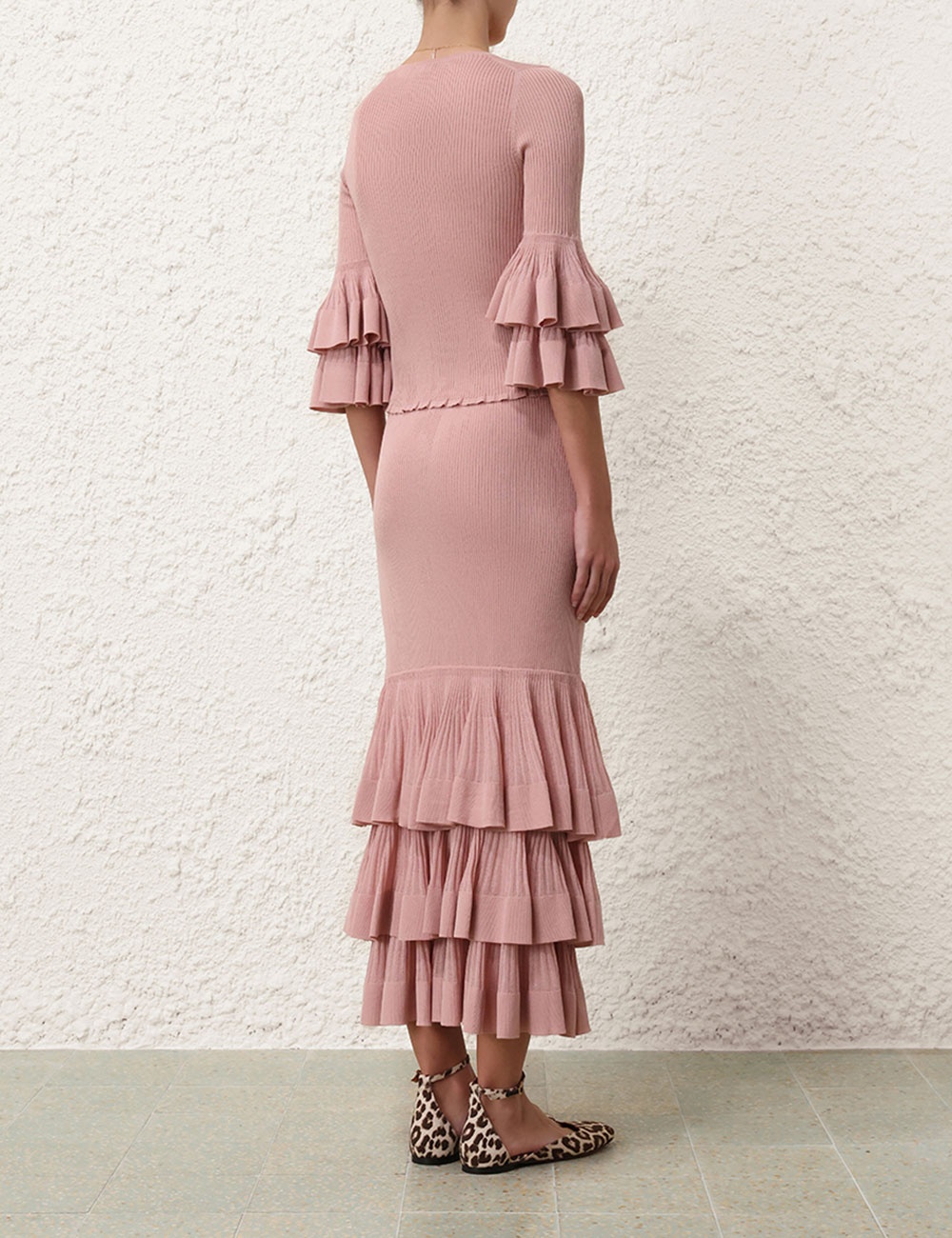 ILLUSTRATION TIERED SKIRT - 4