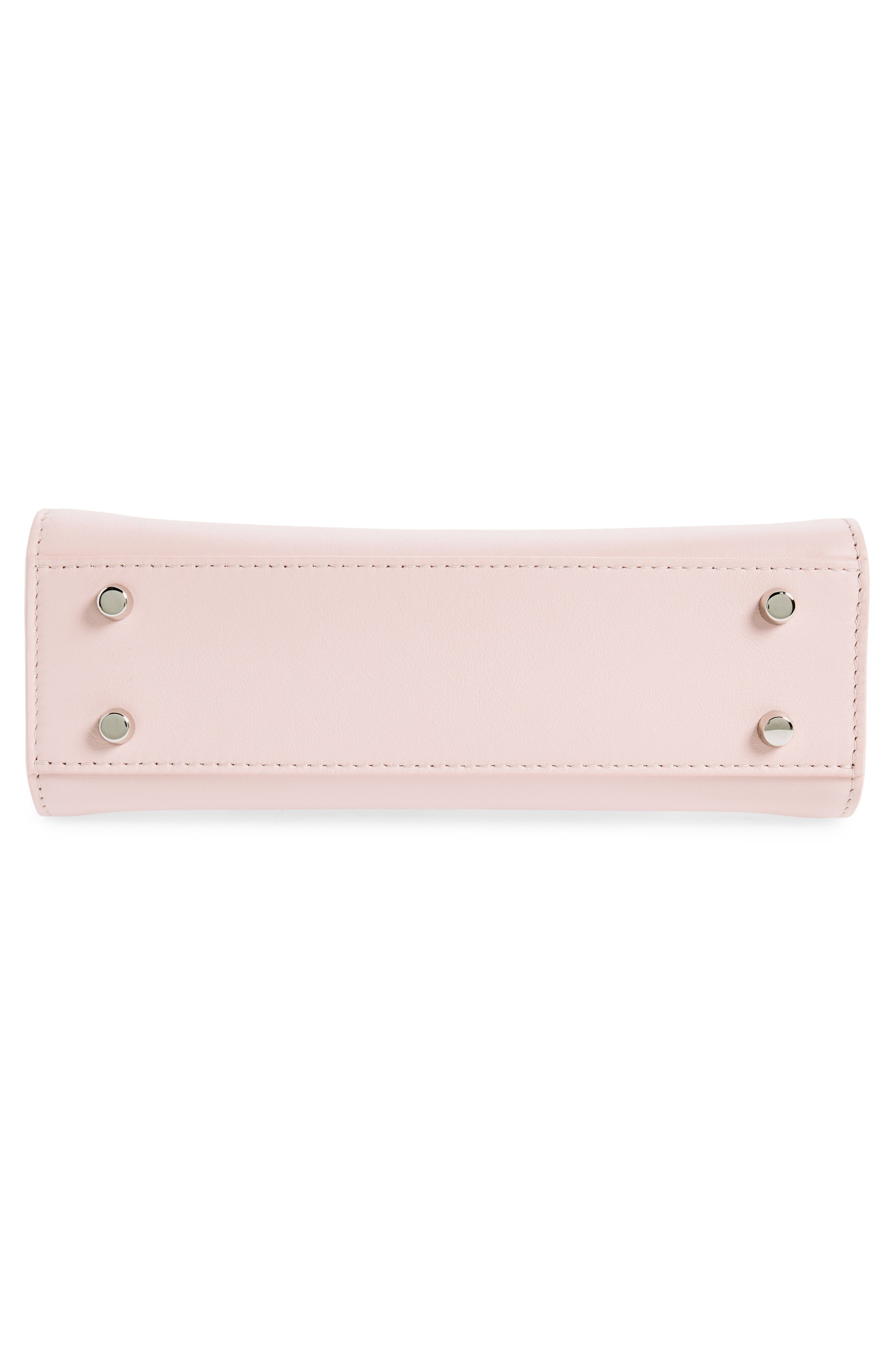 Versace Medusa Small Belted Leather Tote in Dusty Rose-Palaldium at Nordstrom - 7
