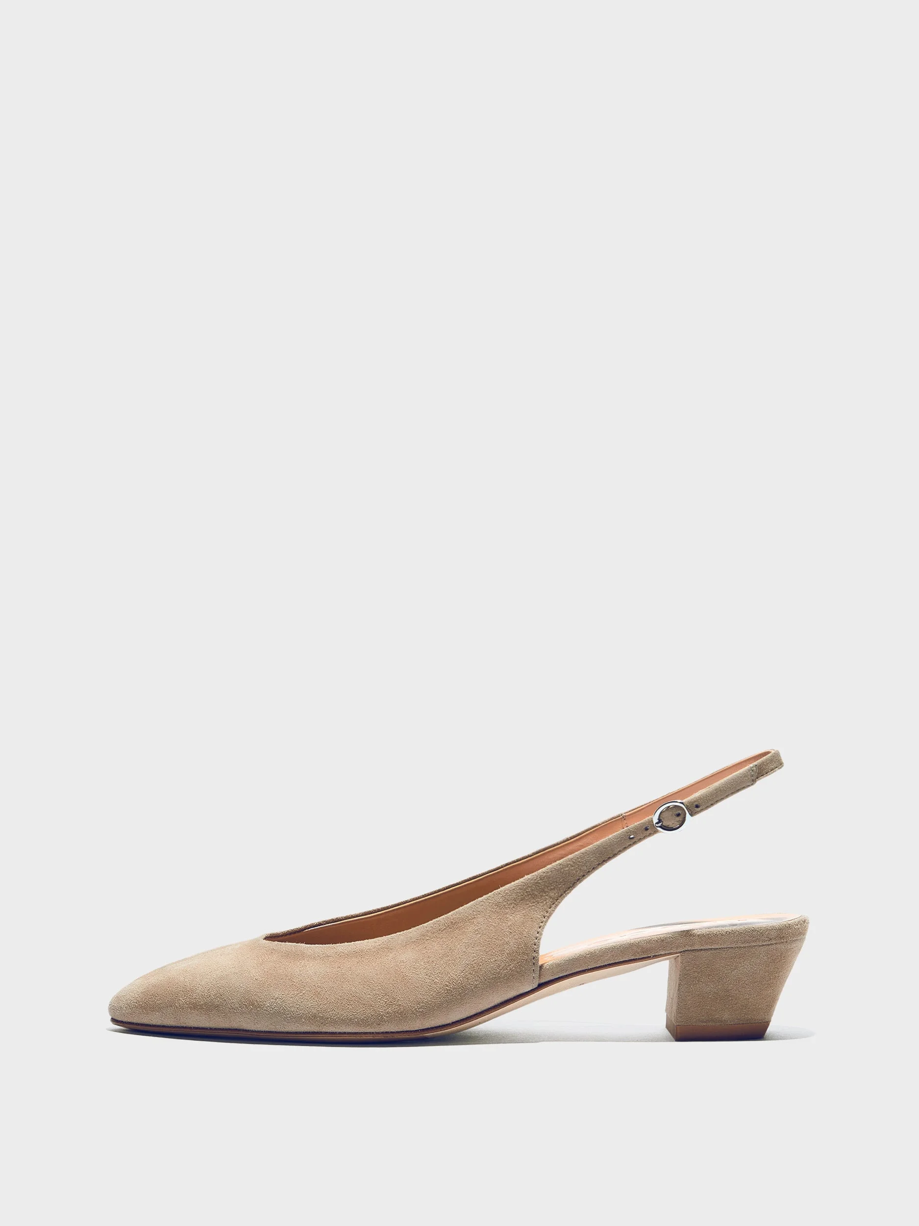 Celeste Suede Slingback Pumps - 1