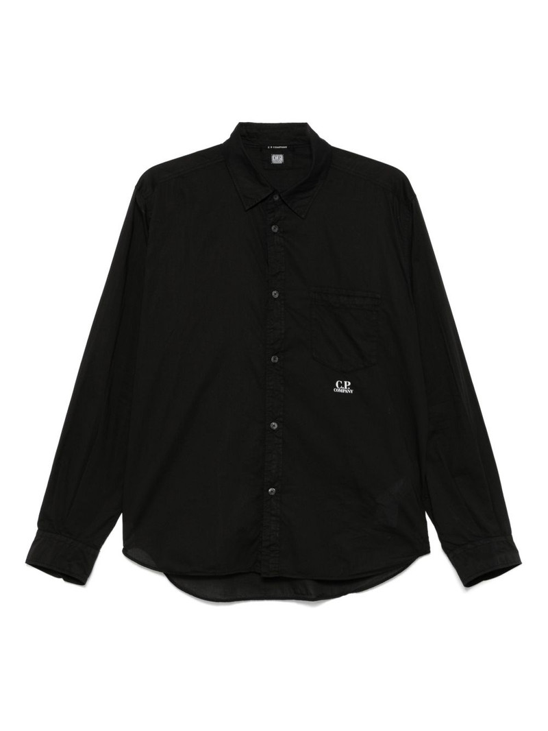 logo-print shirt 1