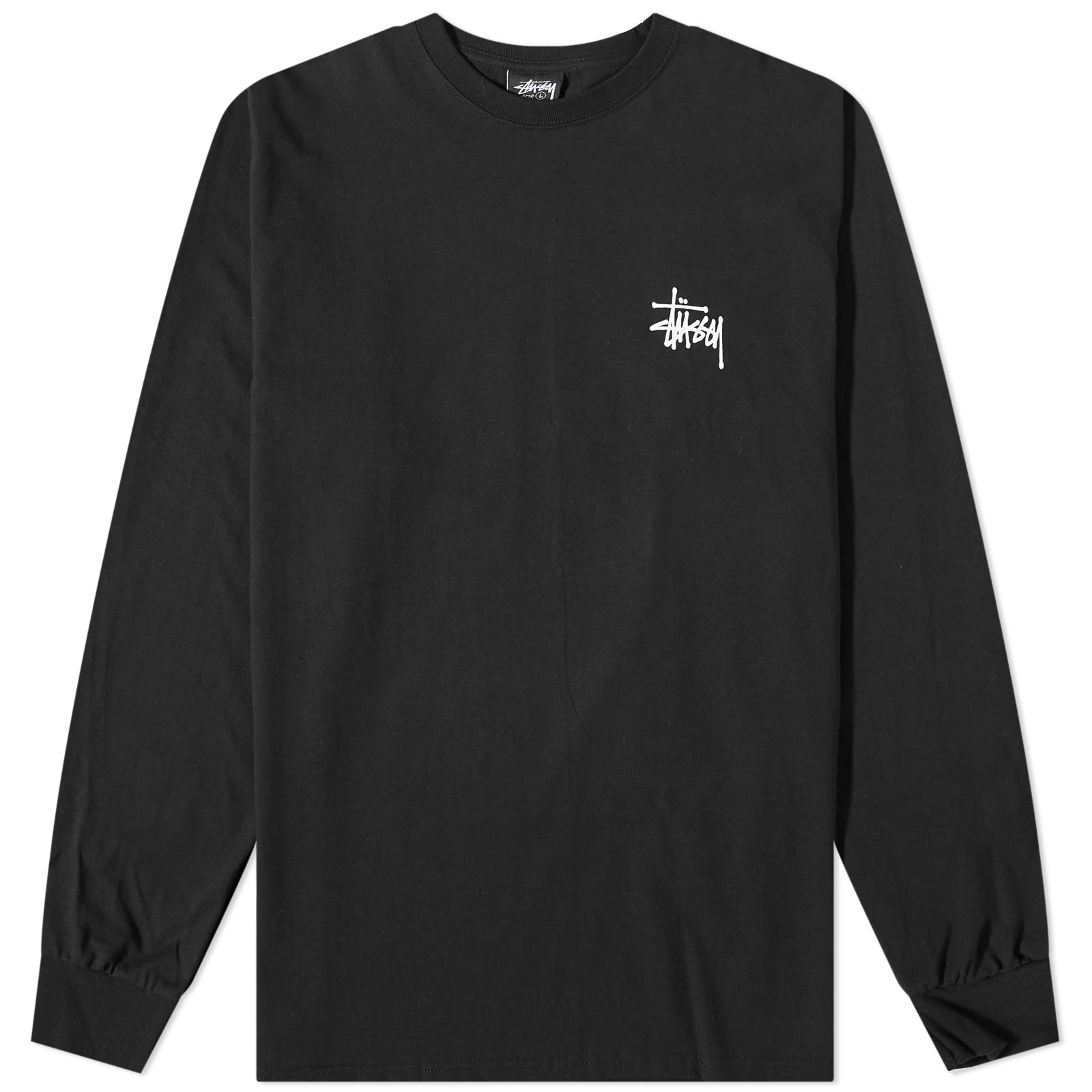 Stussy Long Sleeve Basic Stussy T-Shirt - 1