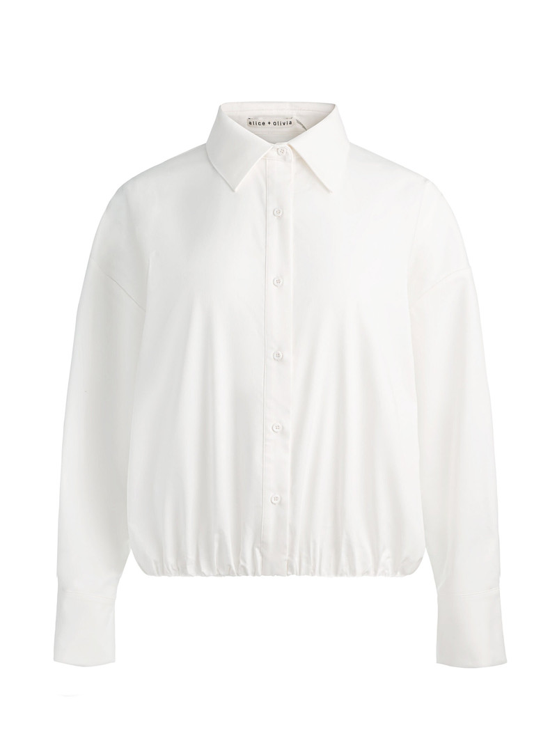 TOBIE CINCHED BUTTON DOWN 1