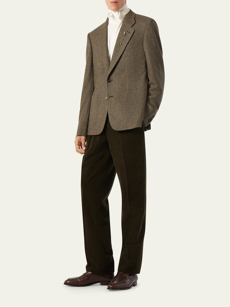 Loro Piana Men's Hedland Notch Lapel Single-Breasted Blazer outlook