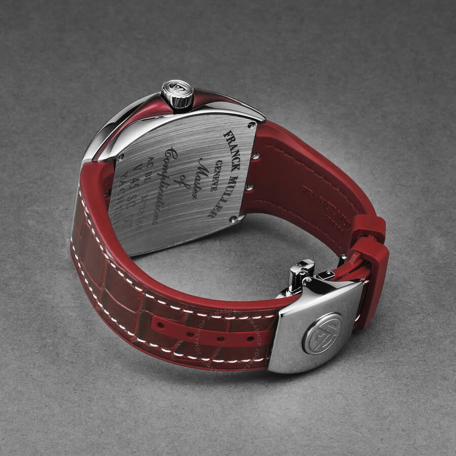 Franck Muller - Franck Muller Vanguardyact Automatic Red Dial Men's Watch 45SCYACHTREDWHT - 3