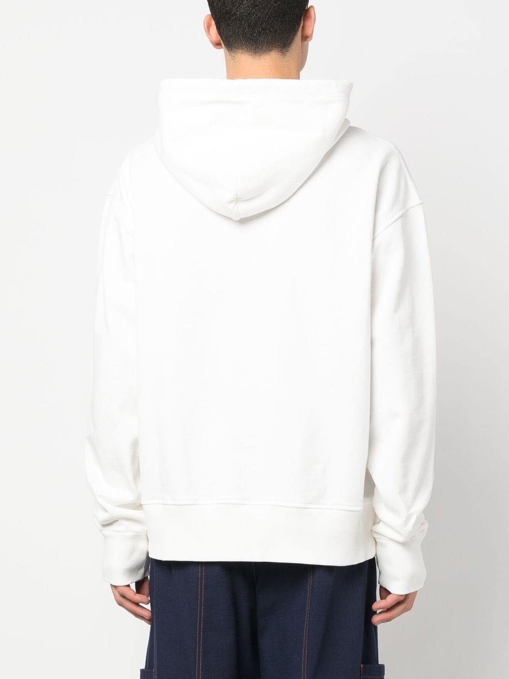 graphic-print cotton hoodie - 4