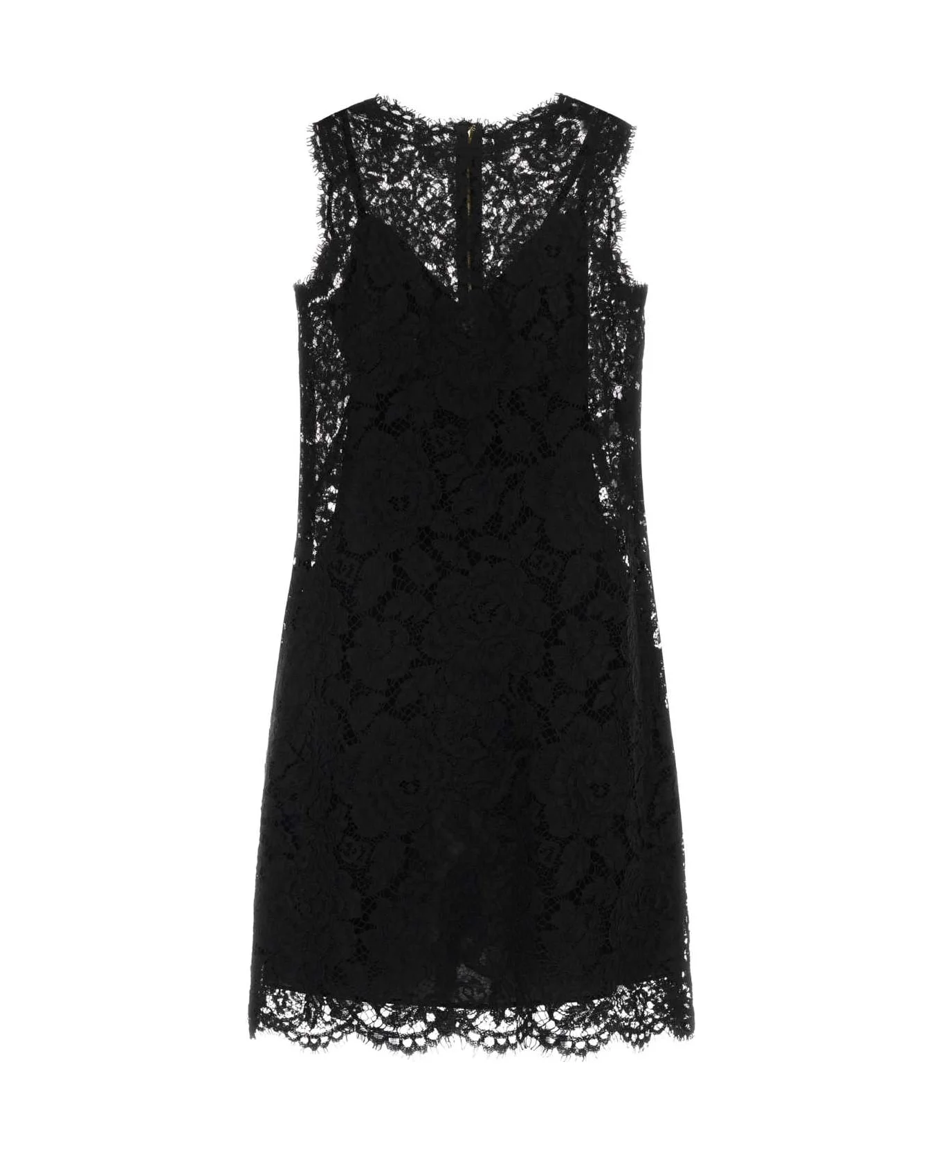 Black Lace Dress - 1