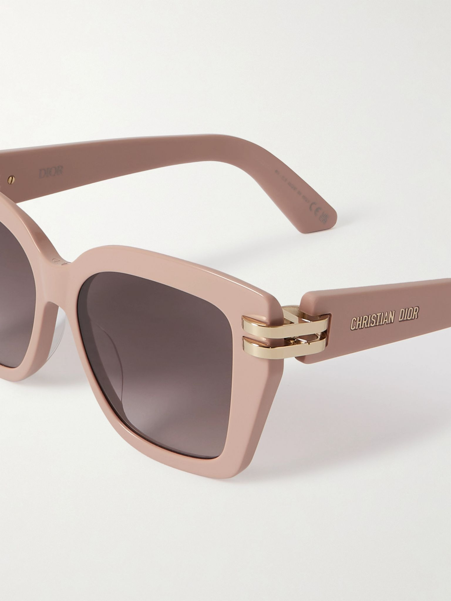 CDior S1I square-frame acetate sunglasses Pink - 4