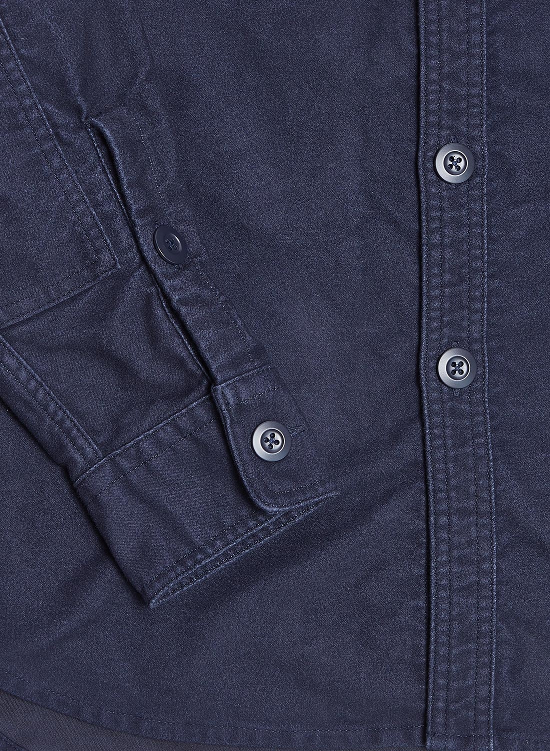 Big Overshirt in Black Navy - 6