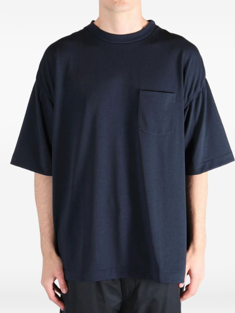 Nanamica chest-pocket T-shirt outlook