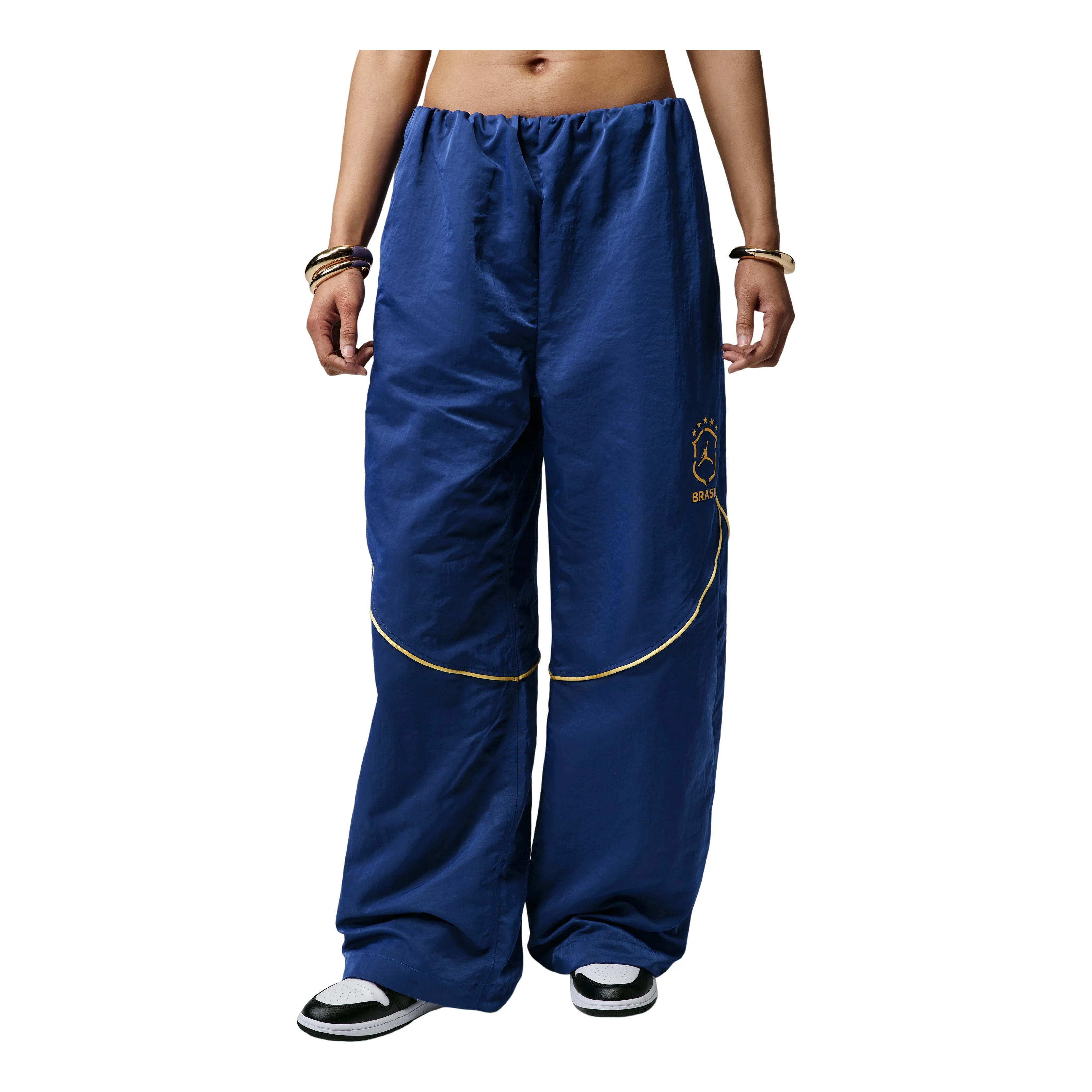 (WMNS) Jordan Tunnel Pants 'Old Royal Yellow Pulse' IF3923-417 - 1