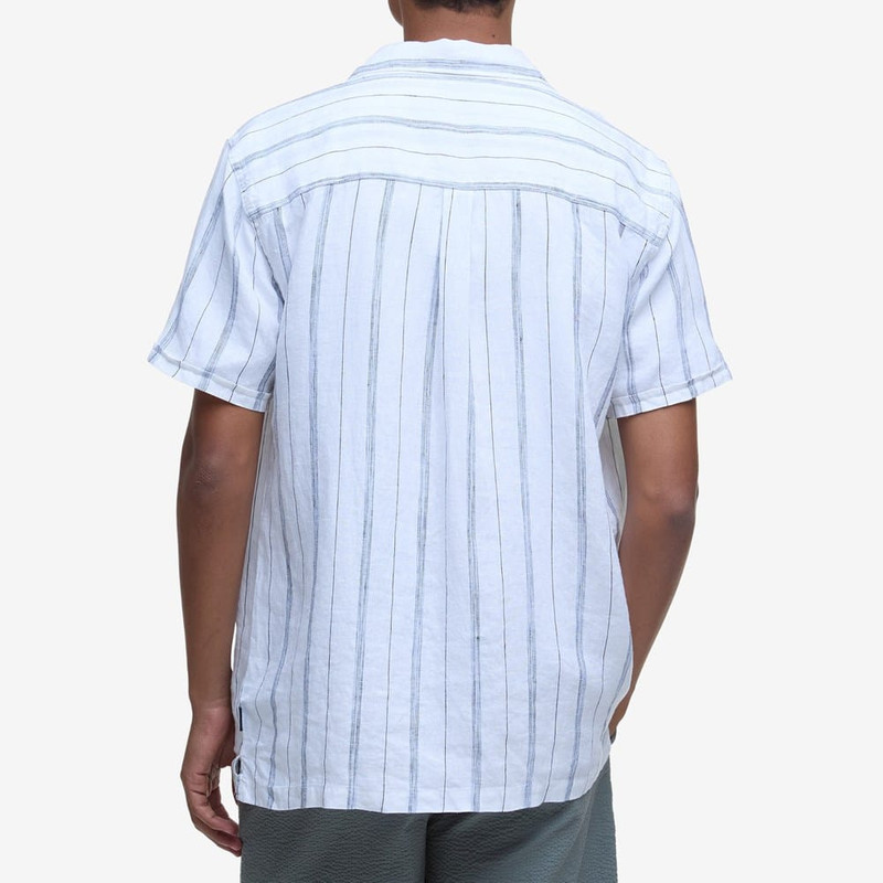 Barbour Barbour Garnock Stripe Regular Fit Short Sleeve Shirt outlook