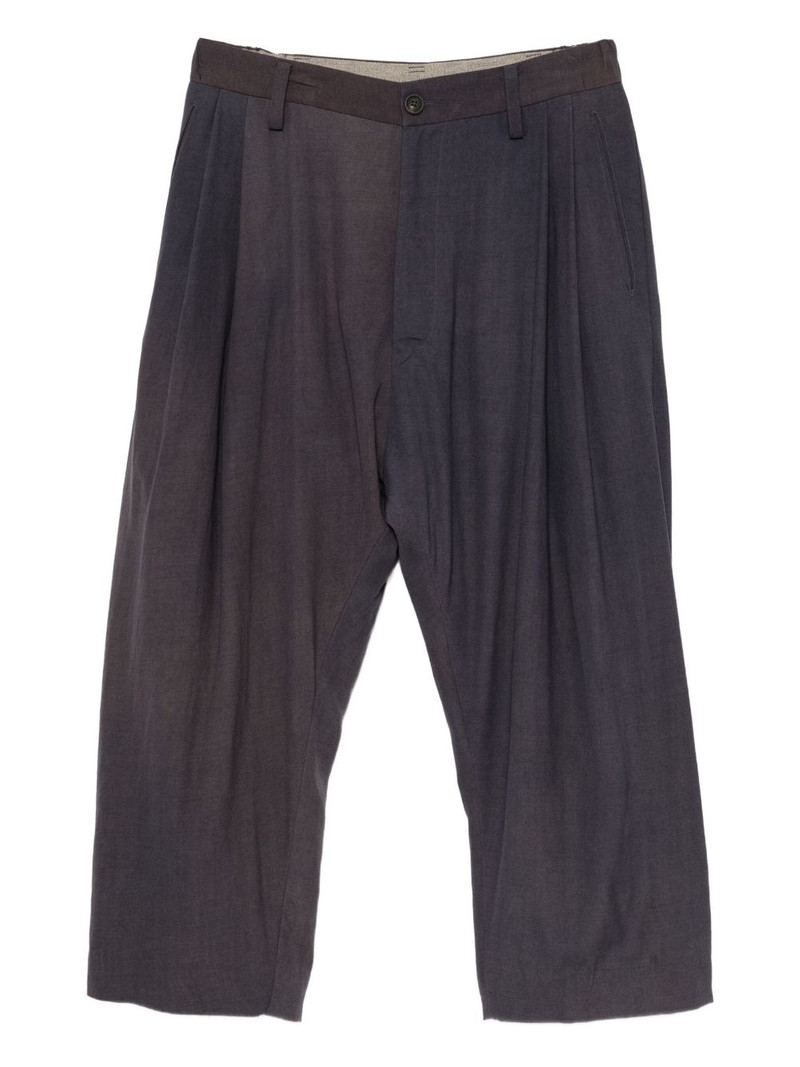 dyed wide-leg trousers 1