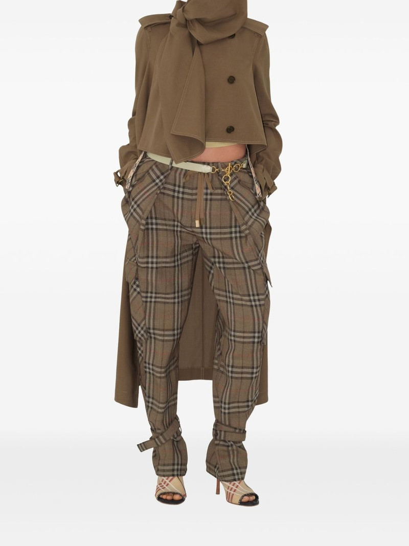 Burberry silk-blend trousers outlook