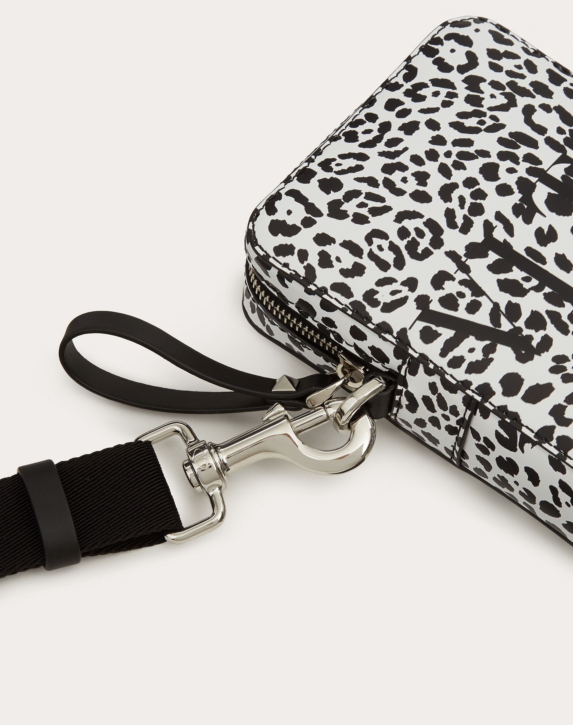 Small VLTN ANIMALIER shoulder bag in Leather - 5