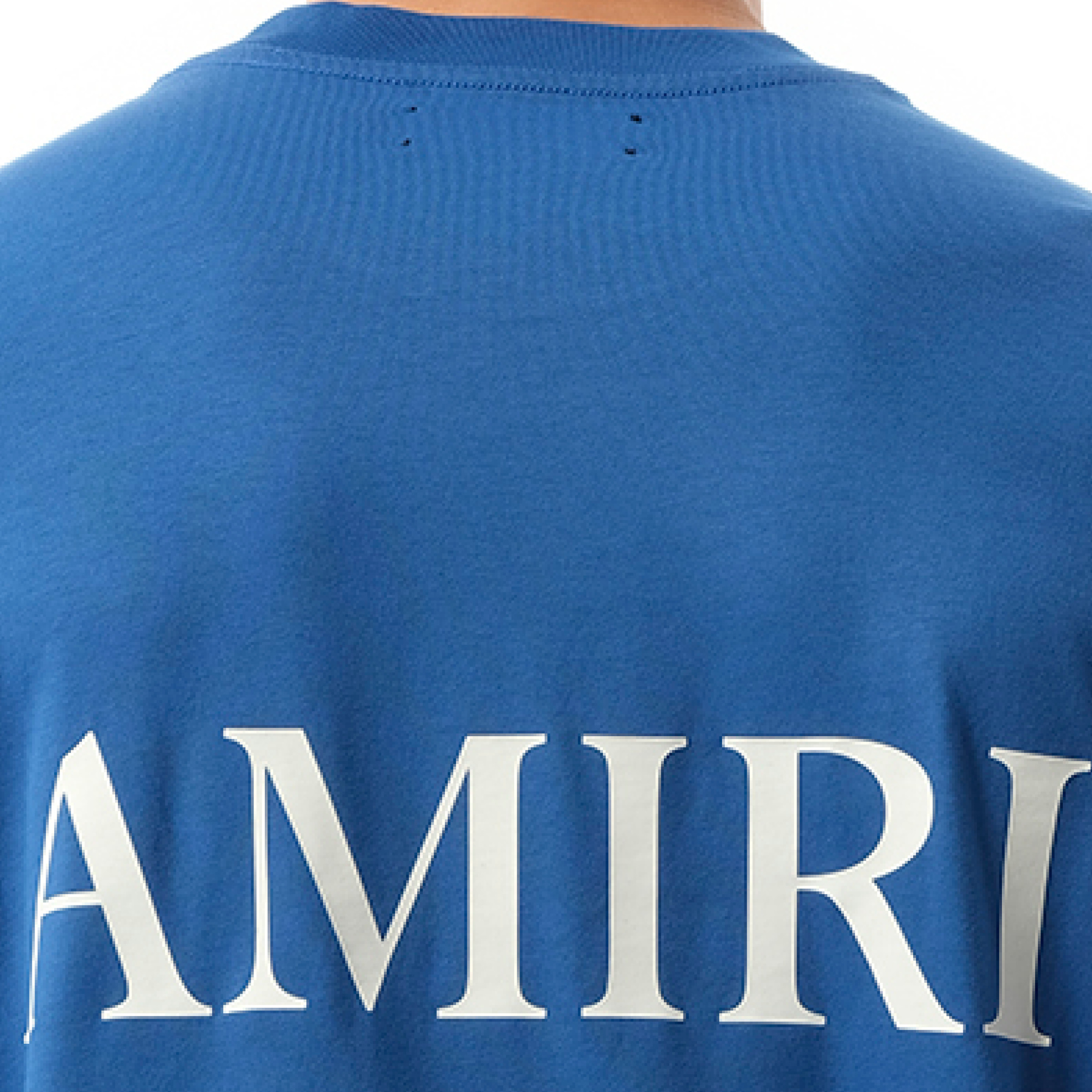AMIRI MA Core Logo T-Shirt in Blue | marais | REVERSIBLE