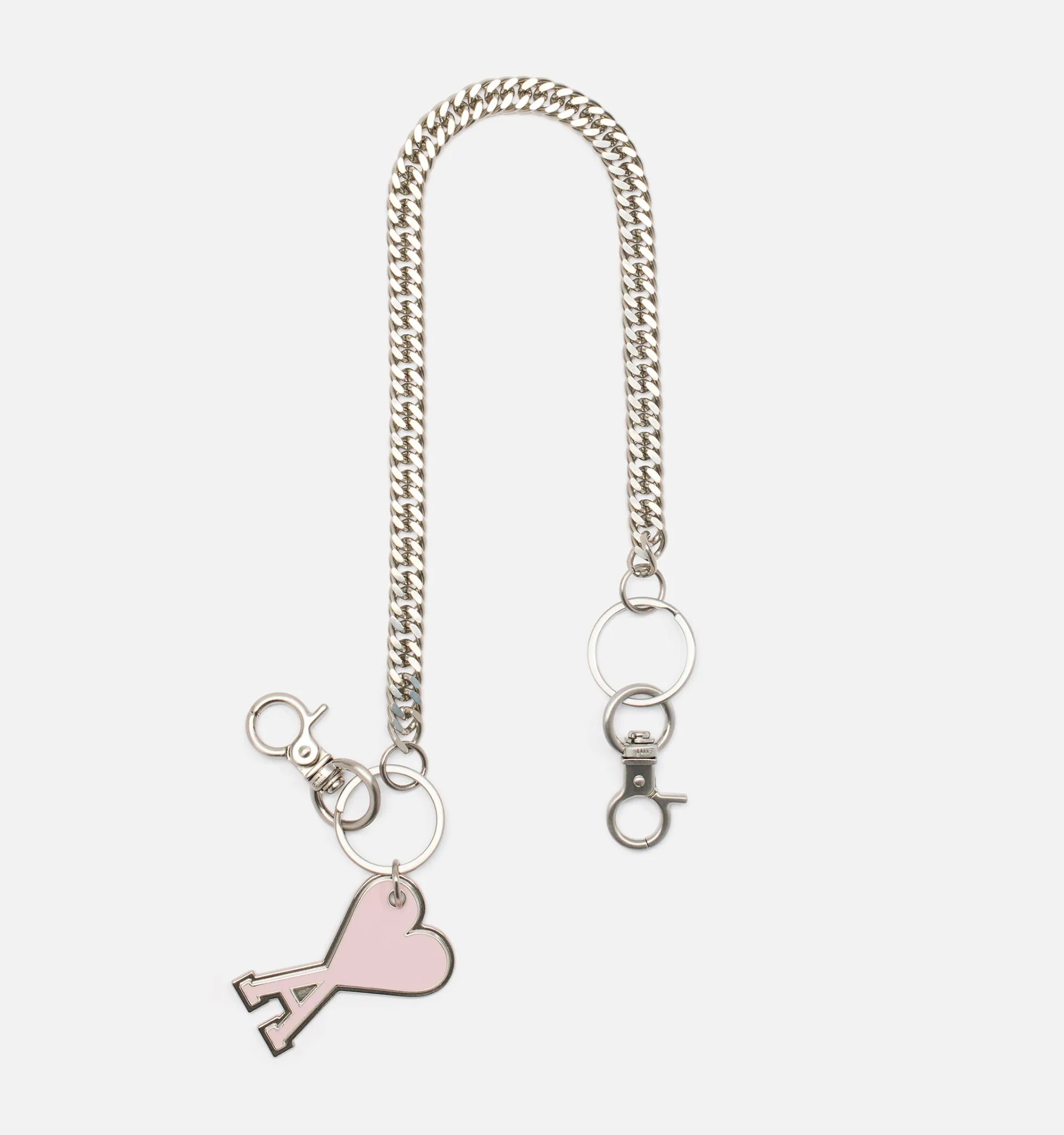 Plain Ami De Coeur Chain Keyring - 4