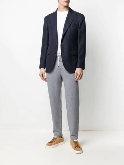 Brunello Cucinelli drawstring track pants outlook