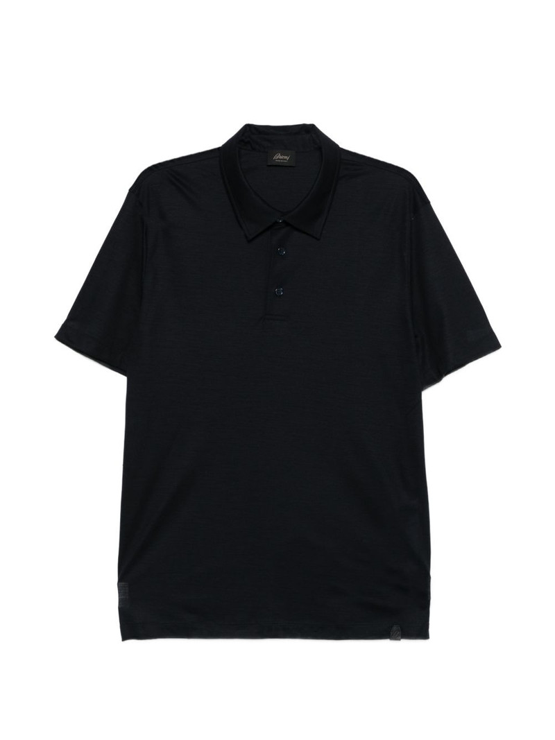 graphic print polo shirt 1