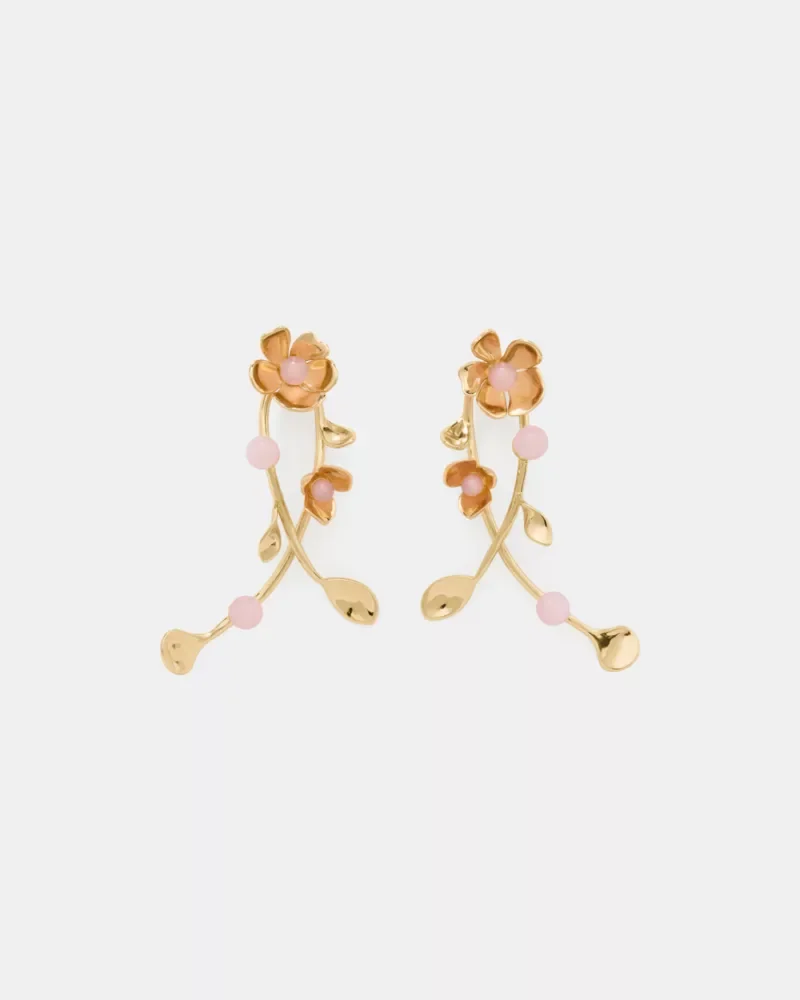 Gilded Garden Statement Earrings - 1
