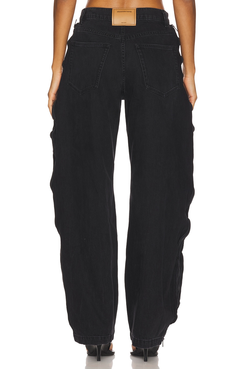 Curved Zipper Pant - 5