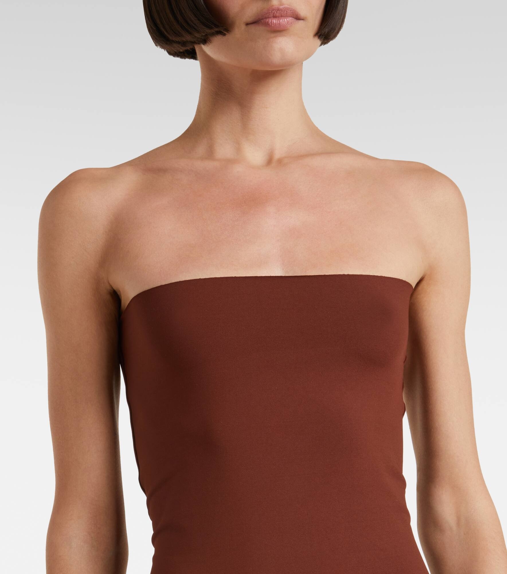 Oda pleated maxi dress - 4