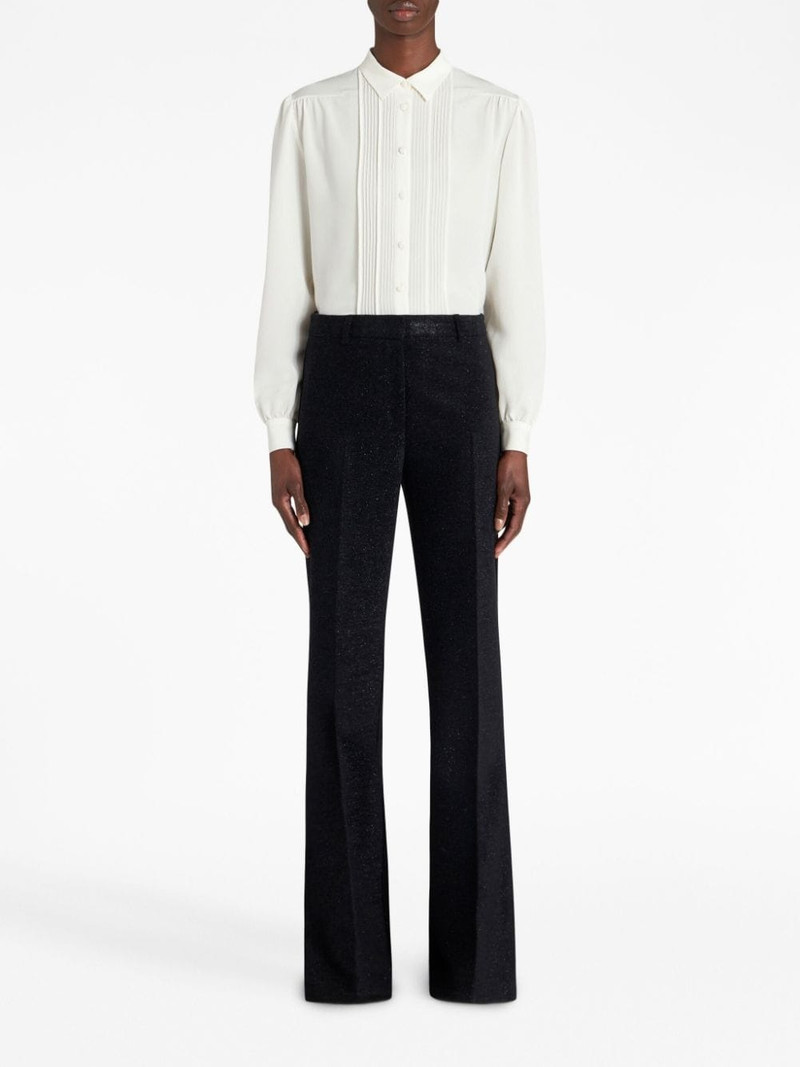 Etro glittered tailored trousers outlook