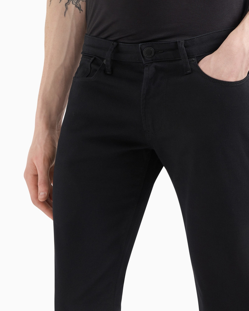 J06 Stretch-twill slim-fit trousers 5