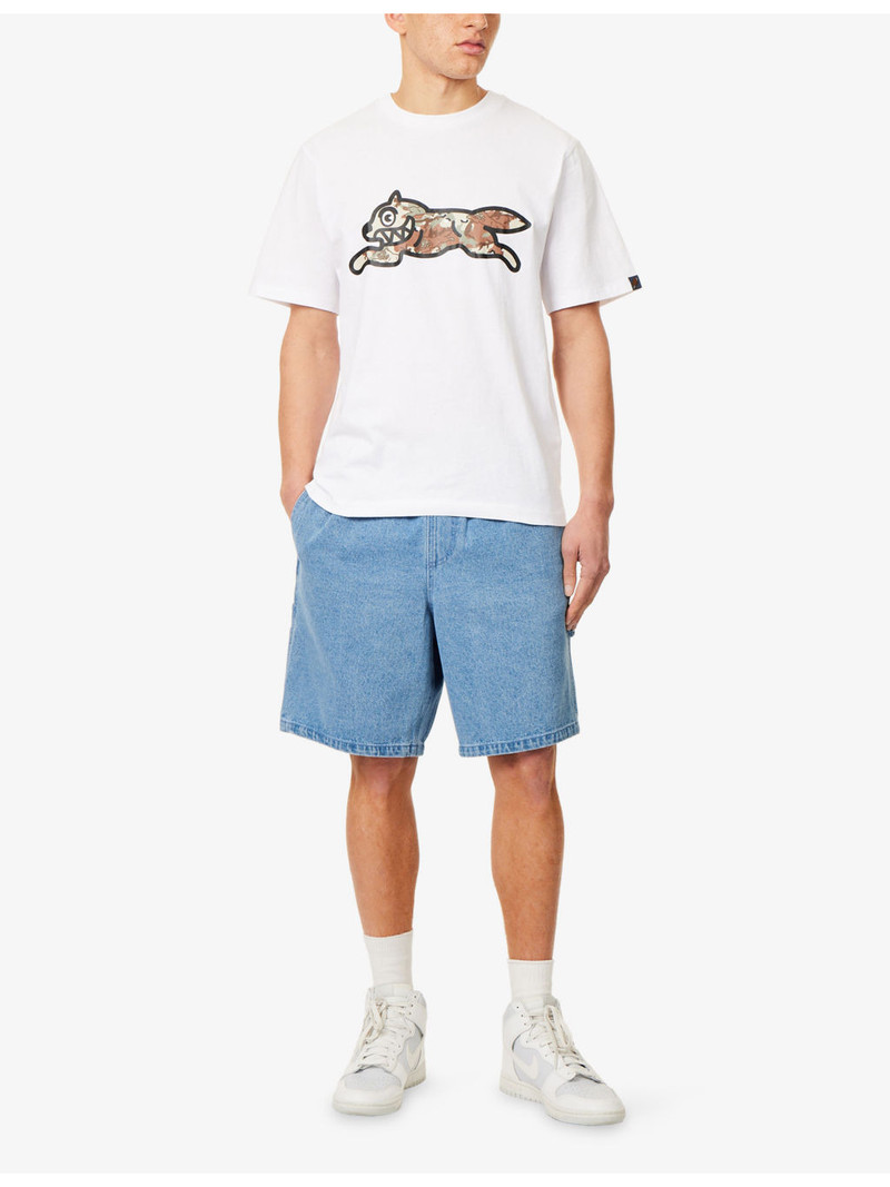 ICECREAM Choc Chip Running Dog Cotton-Jersey T-Shirt outlook