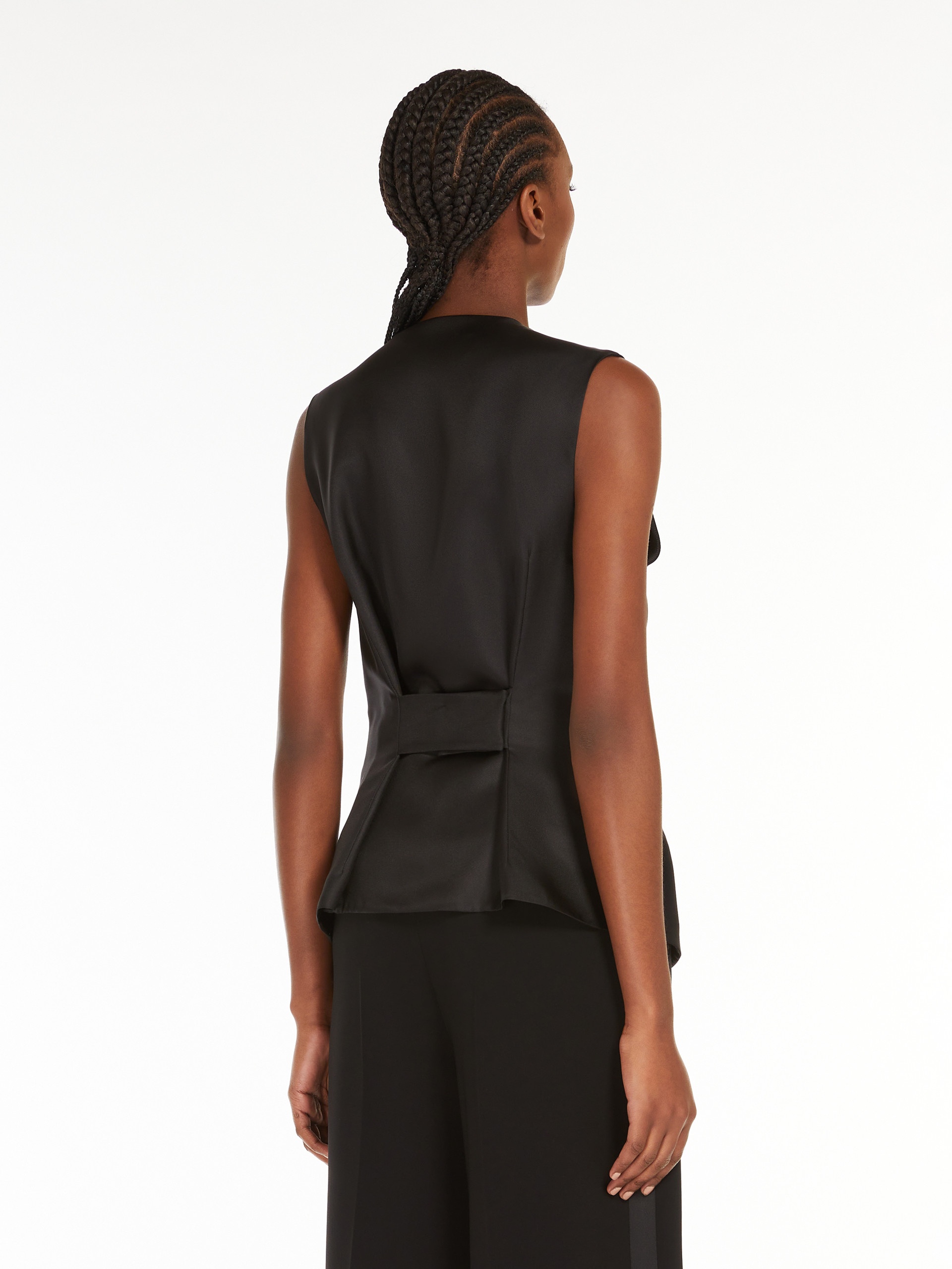 NURAGHE Cady and silk waistcoat - 4